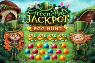 Greenhats' Jackpot Egg Hunt slot game