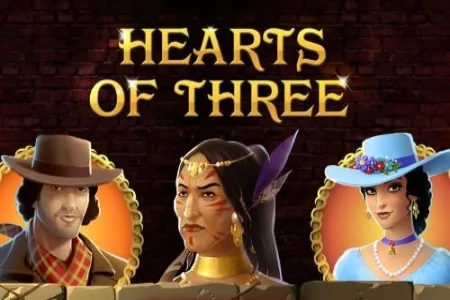 Hearts of Three slot game