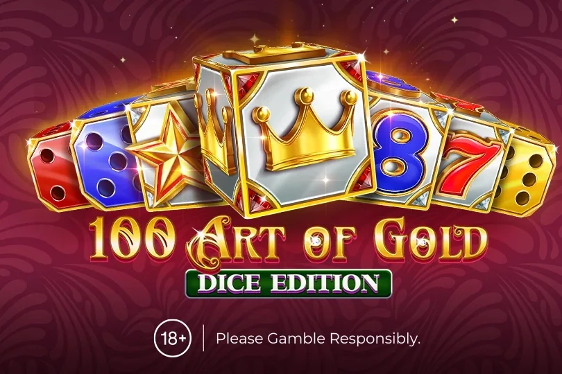 100 Art of Gold Dice Edition slot game