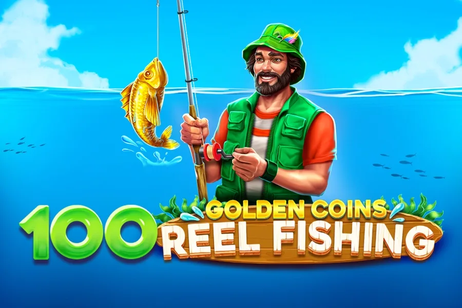 100 Golden Coins: Reel Fishing slot game