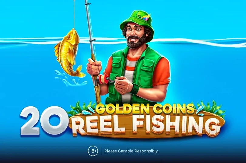 20 Golden Coins: Reel Fishing slot game