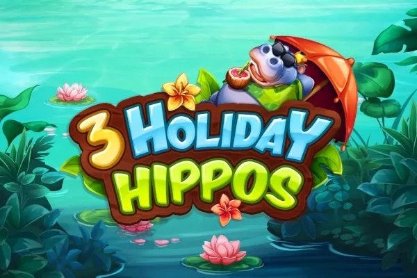 3 Holiday Hippos slot game