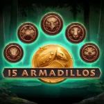 15 Armadillos slot game