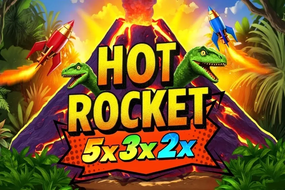 Hot Rocket 5x 3x 2x slot game