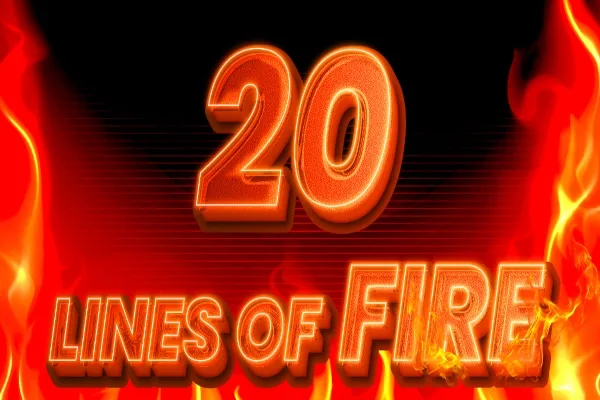 20 Lines of Fire slot game