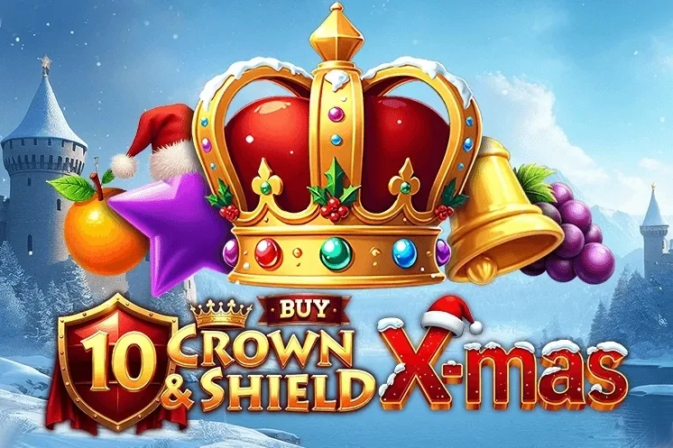 10 Crown & Shield Buy Xmas slot game