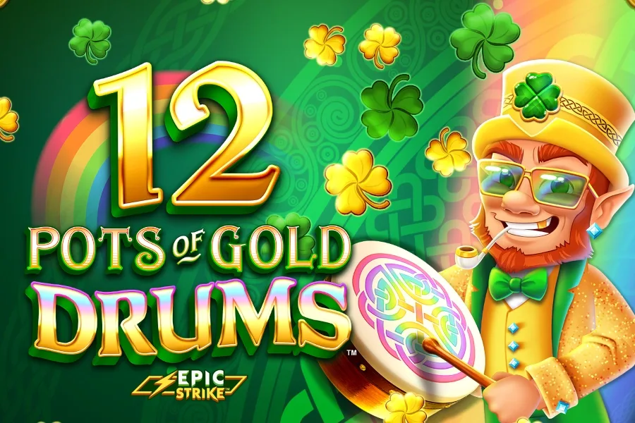 12 Pots of Gold Drums slot game
