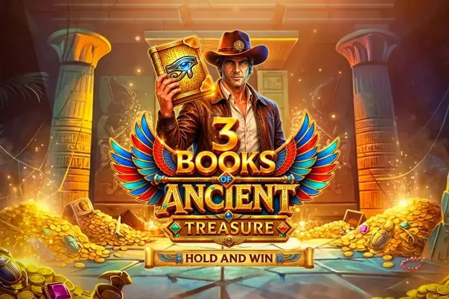 3 Books of Ancient Treasure slot game