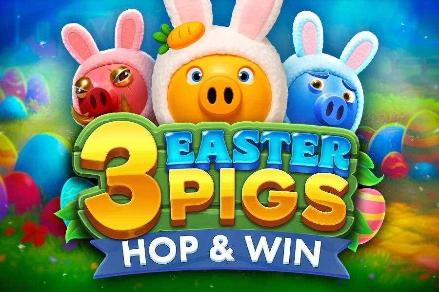 3 Easter Pigs Hop & Win slot game