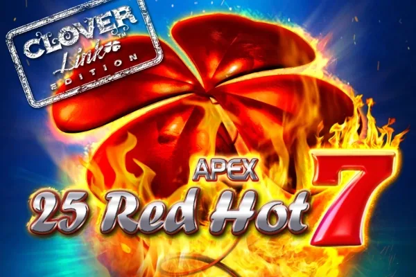 25 Red Hot 7 Clover Link slot game