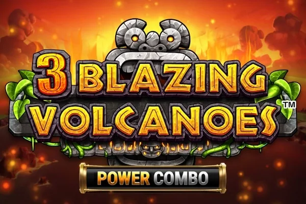 3 Blazing Volcanoes Power Combo slot game