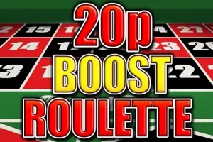 20p Boost Roulette slot game