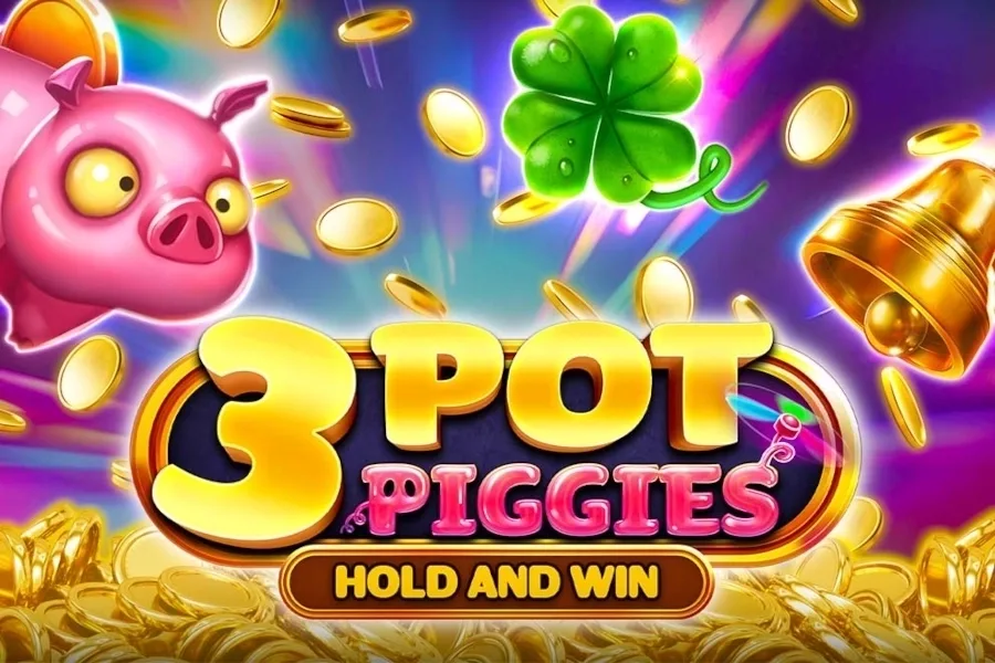 3 Pot Piggies Hold and Win slot game