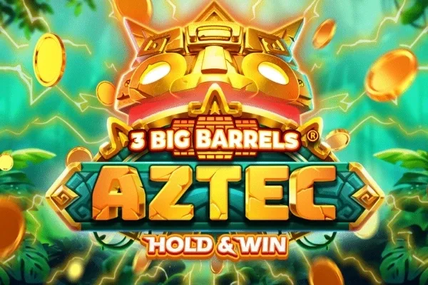 3 Big Barrels Aztec slot game