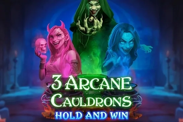 3 Arcane Cauldrons slot game