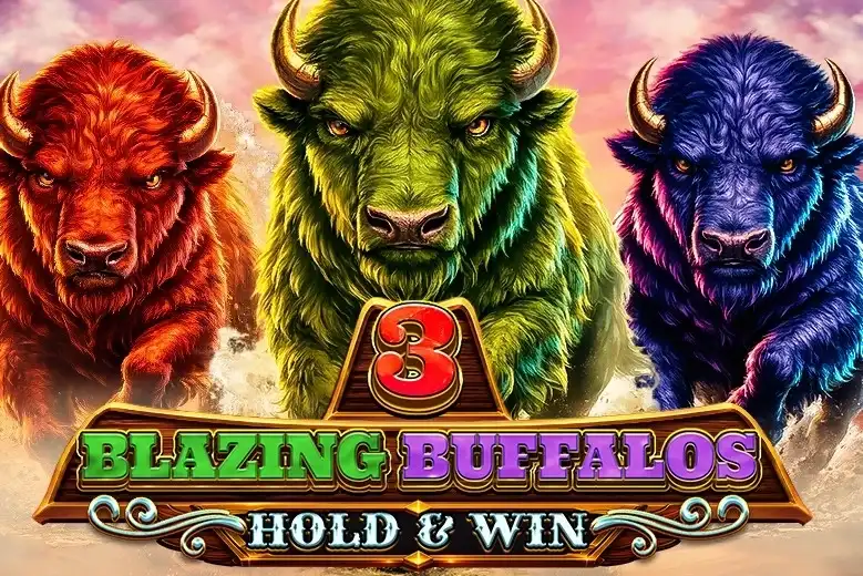 3 Blazing Buffalos: Hold & Win slot game