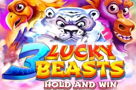 3 Lucky Beasts Hold and Win slot game