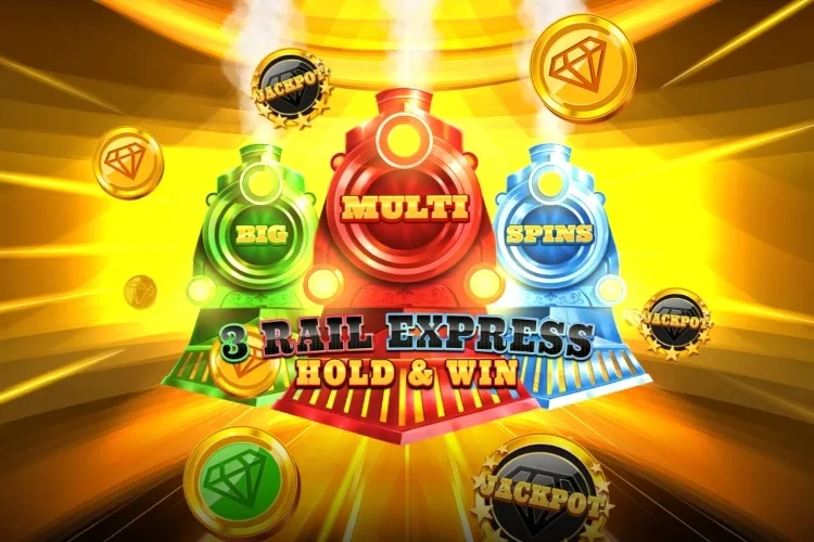 3 Rail Express Hold & Win slot game