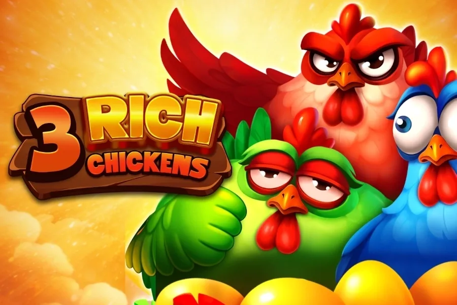 3 Rich Chickens slot game