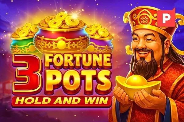 3 Fortune Pots Hold and Win slot game