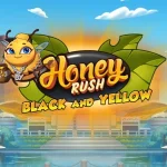 Honey Rush Black and Yellow slot game