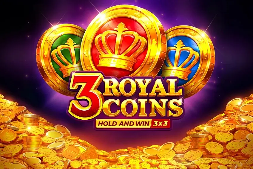 3 Royal Coins: Hold and Win slot game