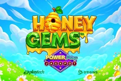 Honey Gems PowerPlay Jackpot slot game