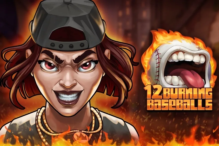 12 Burning Baseballs slot game