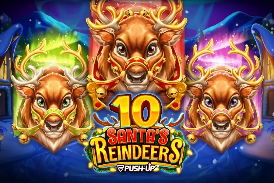10 Santa's Reindeers slot game