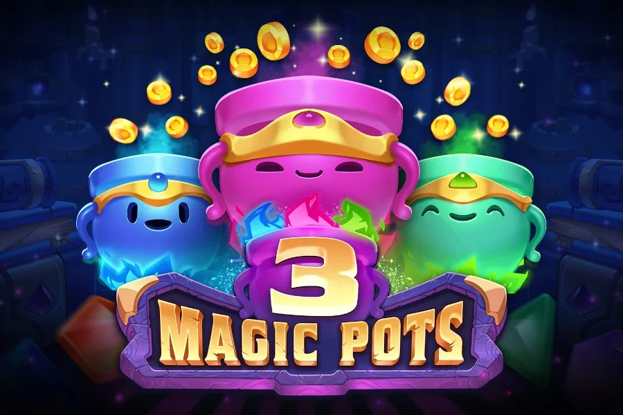 3 Magic Pots slot game
