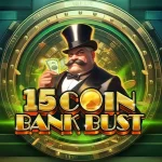 15 Coin Bank Bust slot game