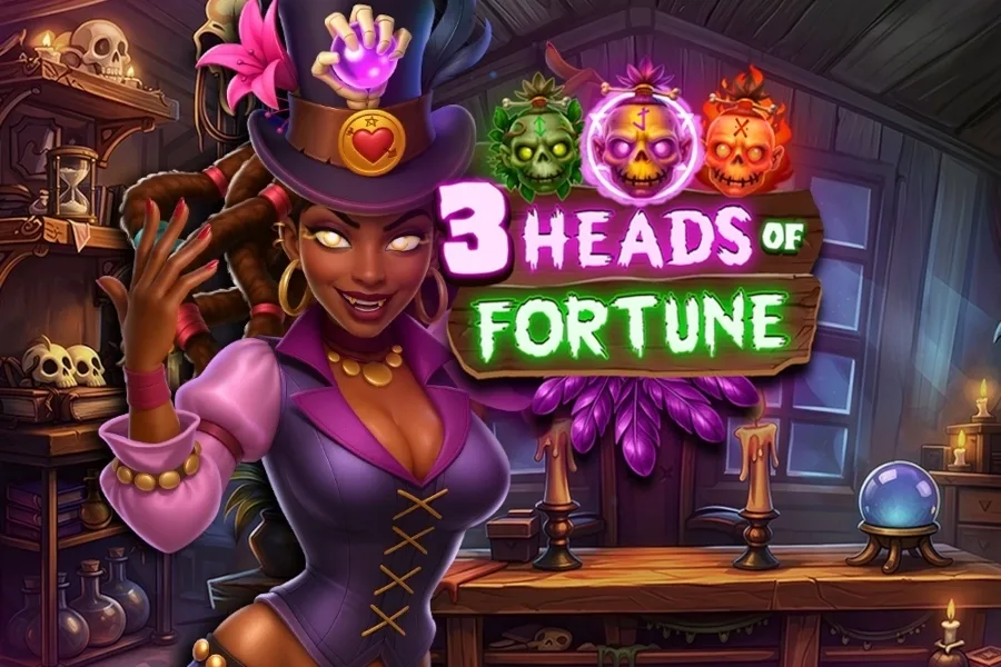 3 Heads of Fortune slot game