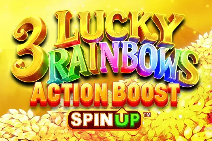 3 Lucky Rainbows Action Boost SpinUP slot game