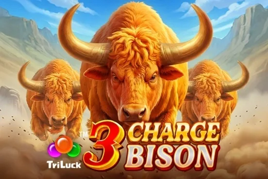 3 Charge Bison slot game