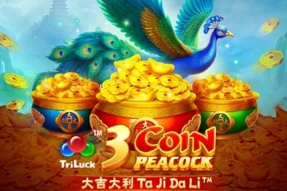3 Coin Golden Peacock slot game