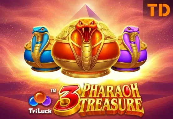 3 Pharaoh Treasure slot game