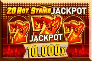 20 Hot Strike Jackpot slot game