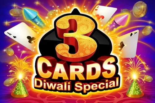 3 Cards Diwali Special slot game