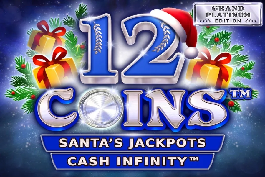 12 Coins Grand Platinum Edition Santa's Jackpots slot game
