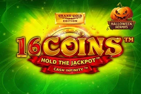16 Coins Grand Gold Edition Halloween Jackpots slot game