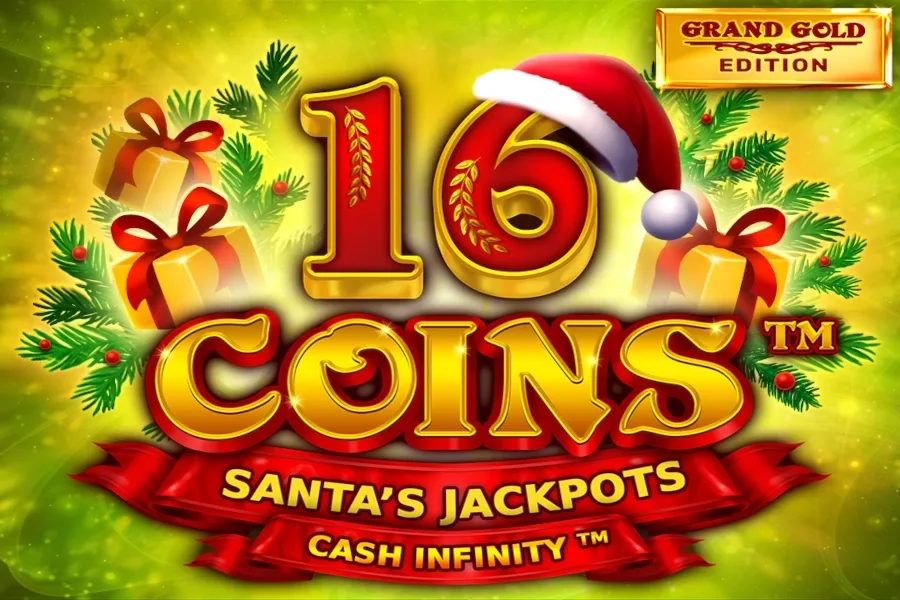 16 Coins Grand Gold Edition Santa's Jackpots slot game
