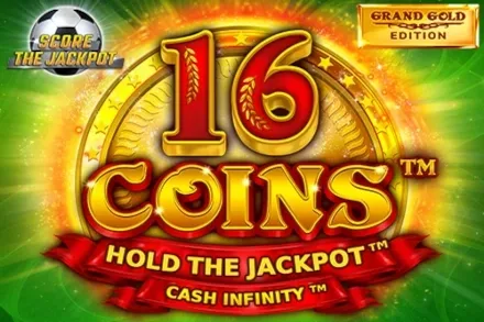16 Coins Grand Gold Edition Score The Jackpot slot game