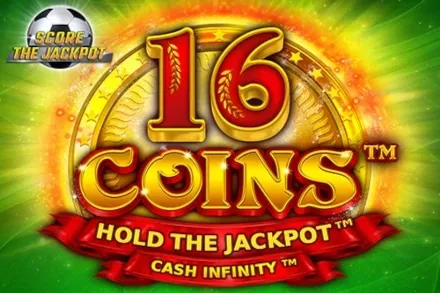 16 Coins Score The Jackpot slot game