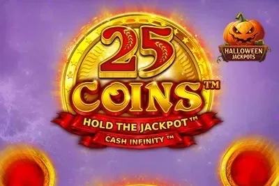 25 Coins Halloween Jackpots slot game