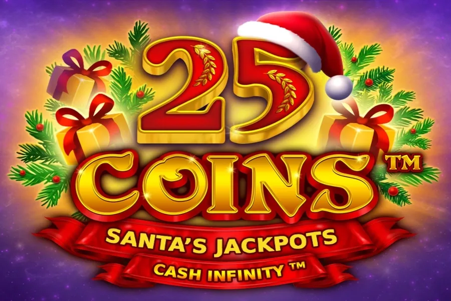 25 Coins Santa's Jackpots slot game