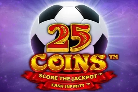 25 Coins Score The Jackpot slot game