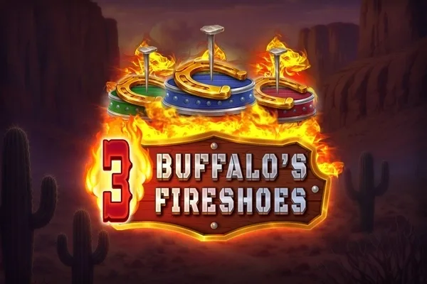 3 Buffalo's Fireshoe slot game
