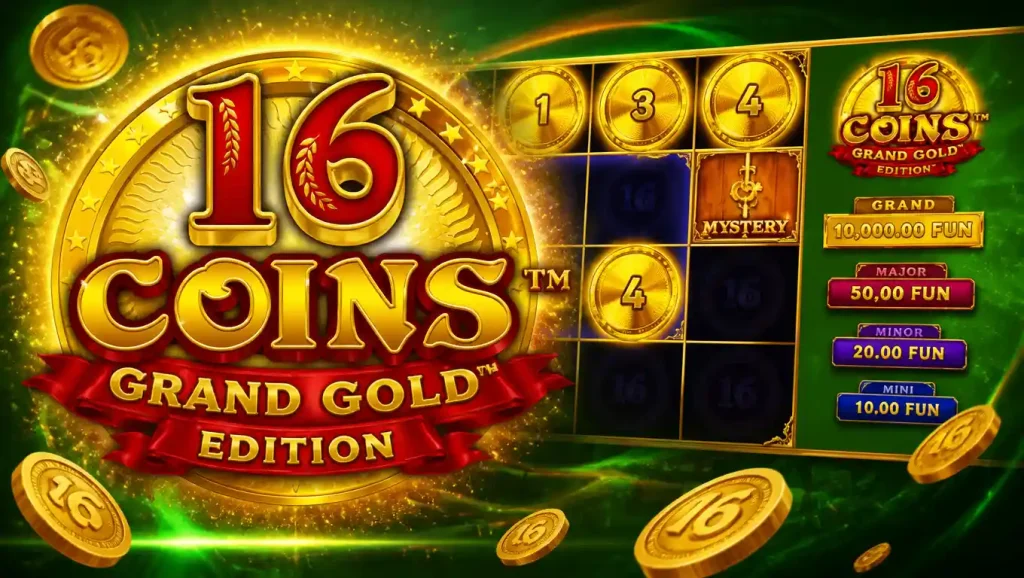 16 Coins Grand Gold Edition slot on Mobile: Touch Controls, UI & Gameplay Feel