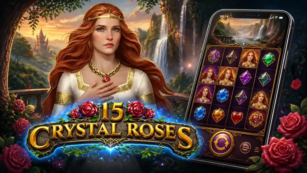 15 Crystal Roses slot on Mobile: Touch Controls, UI & Gameplay Feel